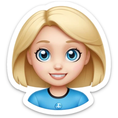 Bubbles Powerpuff Girls  sticker