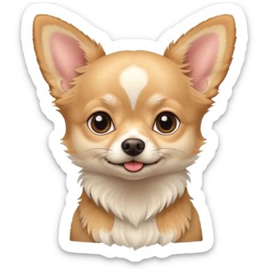 Chihuahua blanca sticker