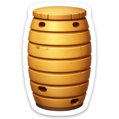 shake the bee hive sticker