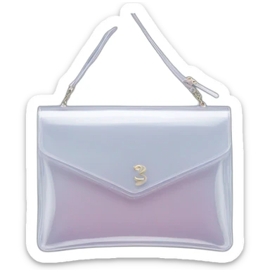 pochette plastique transparent sticker