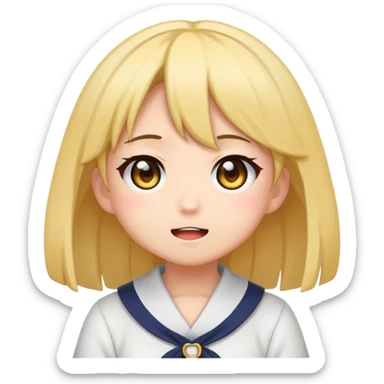 I want to create a cute emoticon with meme, funny and small... For example: waifu, anime,... sticker