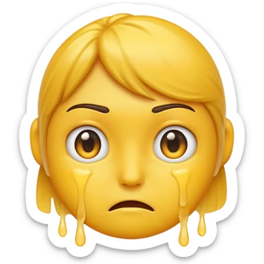 hard working emoji sticker