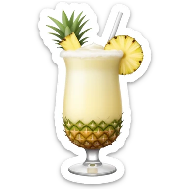 piña colada sticker
