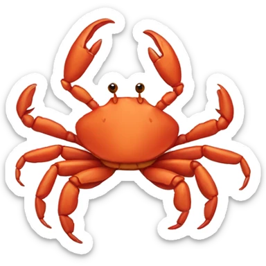 CRAB HAND  sticker