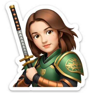 Samurai Sentry sticker