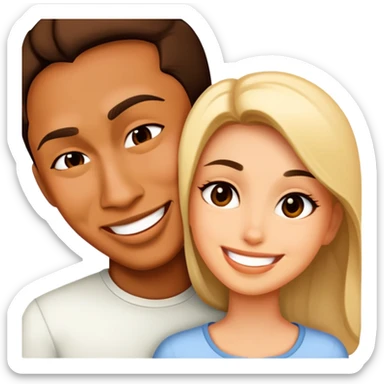 girlfriend and boyfriend  sticker