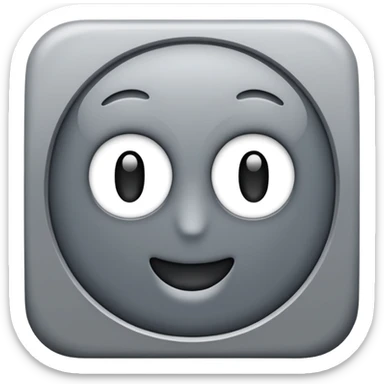 100 dans un carre gris sticker