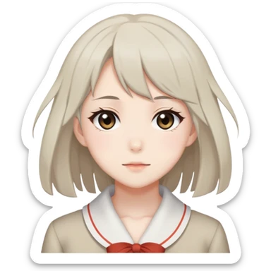 « Sakurajima Mai » from « Rascal Does Not Dream of Bunny Girl Senpai » sticker