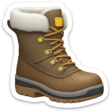 Snowboots sticker