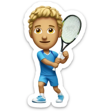 tennisman sticker