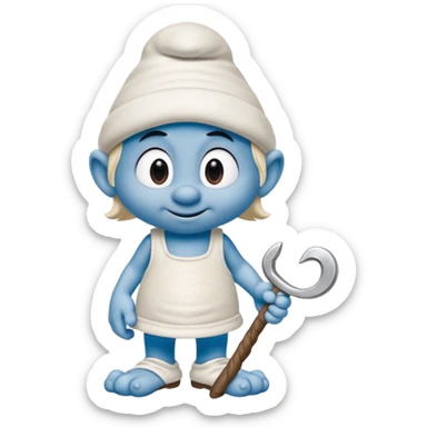 Snauterpoot from the new smurfs movie sticker