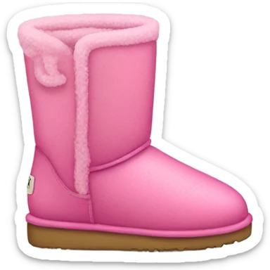 Pink uggs sticker