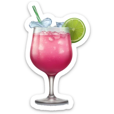 an extravagant drink sticker