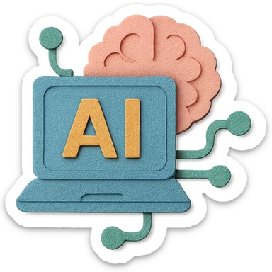 AI in healthcare sticker