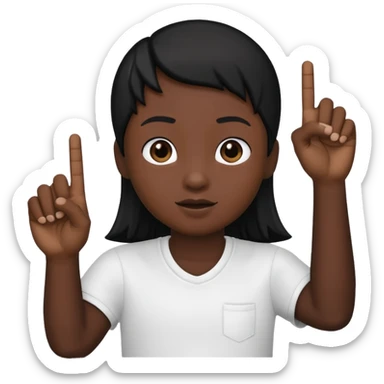 Oblock gang sign sticker