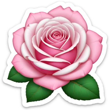 Bible rose et blanche sticker