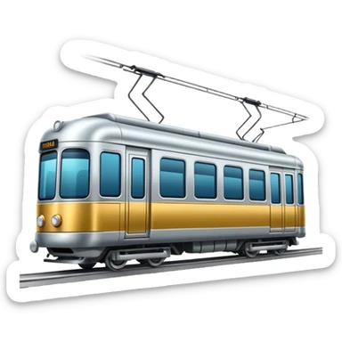 tram train sticker