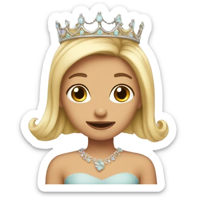 Spoilt princess sticker