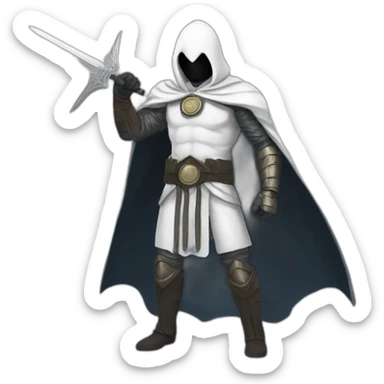 moon knight khonshu sticker