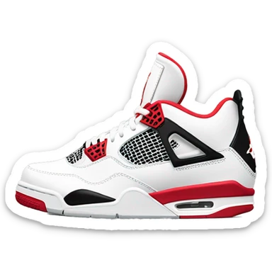 Jordan 4s sticker