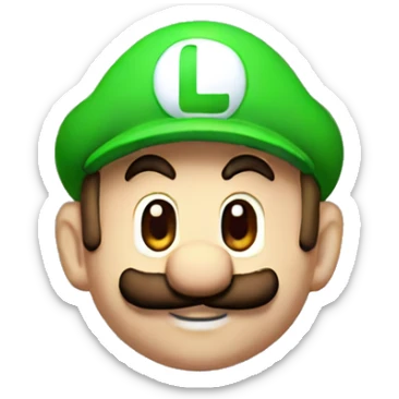 Mario and Luigi  sticker