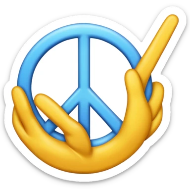 peace 888 sticker