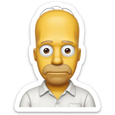 the simpsons sticker