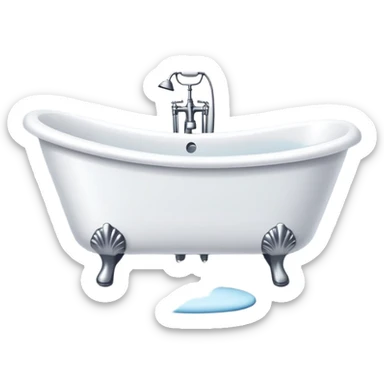 Bathroom and bathtub sticker