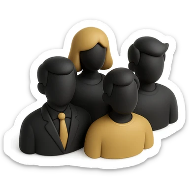 group of people sticker