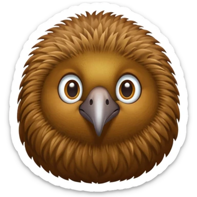 Kiwi bird sticker