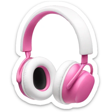 Pink headphones airpod Max sticker