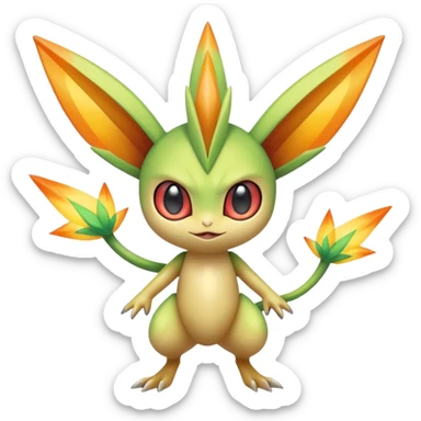 Celebi-Victini-fusion sticker