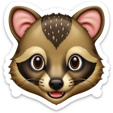 civet is salivate sticker
