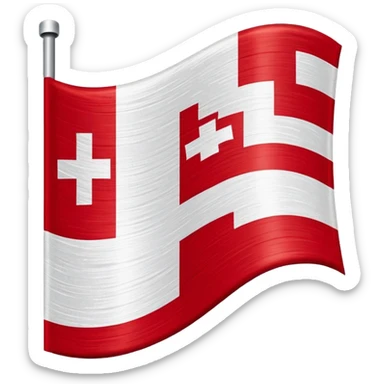 canton valais switzerland flag sticker