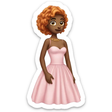 Fearless dress sticker