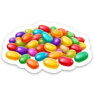 Magical Harry Potter jelly beans sticker