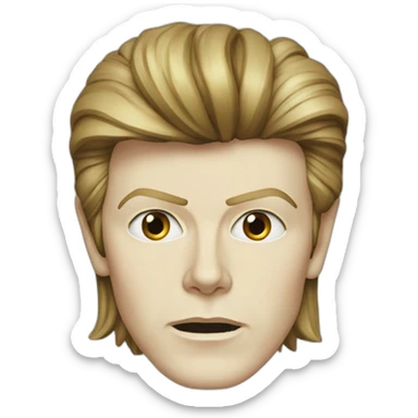 david bowie Heroes 1977 sticker