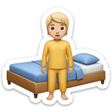 Lets do a sleepwalking emoji sticker