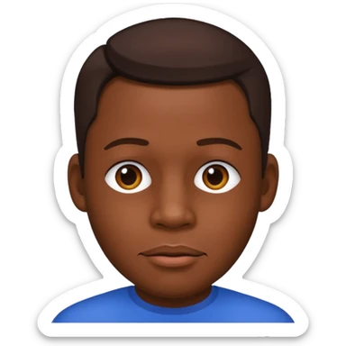 Bobby Brown (b.1969) with dark brown hair sticker