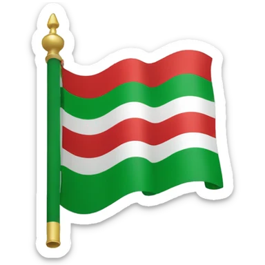 Flag of Ottoman empire  sticker