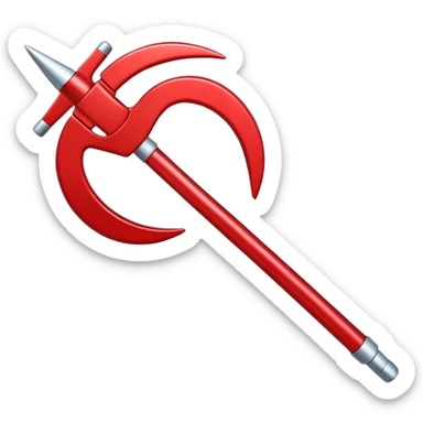 Una flecha roja  de verificación que se mueva sticker