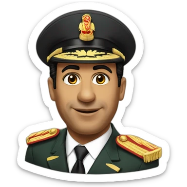 abd el ftah el sisi sticker