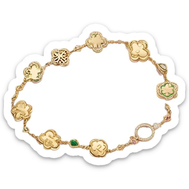 Vancleef & Arpels Alhambra bracelet  sticker