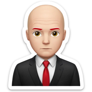 agent 47 sticker