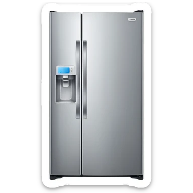 Refrigerator sticker