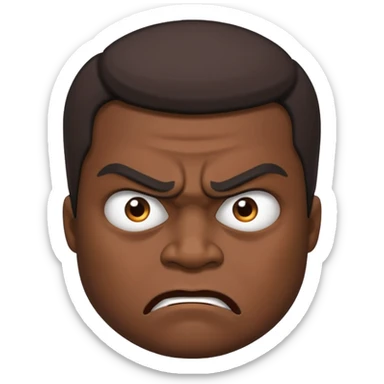 Angry arrogant is tired of idiots powerful being or engity sticker