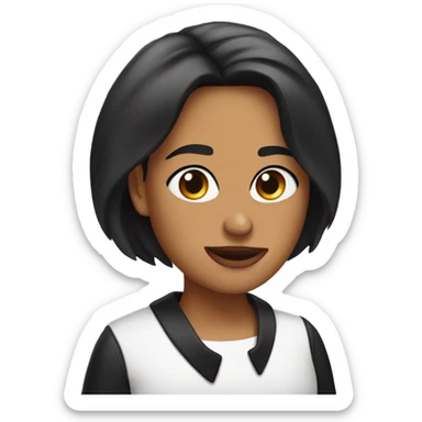 Turn kelly into a penguin and keep her face sticker