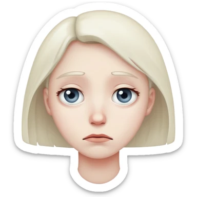 really sad and heartbroken empty feeling sticker