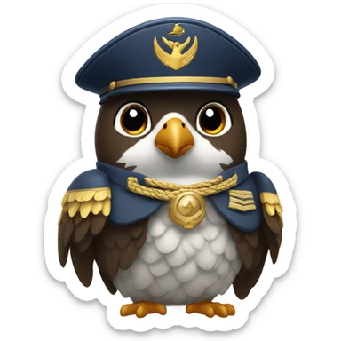 Falcon captain  sticker