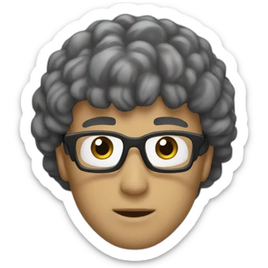 Eric ze our a côté d un noir sticker